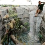 Pinturas 3D Incríveis e Surpreendentes Pinturas 3D Incríveis e Surpreendentes