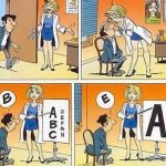 Tirinha: Exame de Vista