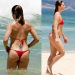 Let�cia Spiller Flagrada de Biquini na Praia