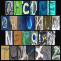As 26 Letras do Alfabeto em Imagens da Terra Colhidas Pela NASA