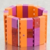 Braceletes Feitos com Lego Reciclado