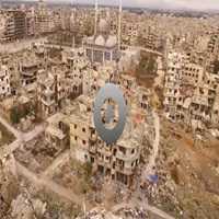 Síria -um Drone Revela Imagens Impressionantes de uma Cidade Devastada