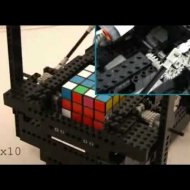 Lego e Nokia n95 Resolvem um Cubo Rubik