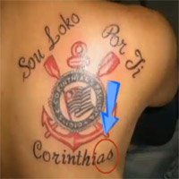 Graves Erros Ortográficos em Tatuagens