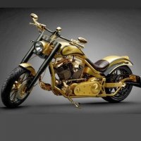 Moto Gold, Feita com Ouro e Diamantes, da Lauge Jensen