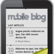 Seu Blog com Versão Mobile