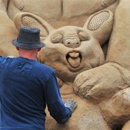 Festival de Esculturas de Areia em Berlim
