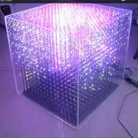 Os Fantásticos Cubos de LED 3D