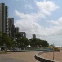 Linda Vista da Praia de Boa Viagem em Recife