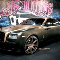 Choco Gold Rolls-Royce Wraith Por MS Motors