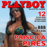 Playboy - Priscila Pires do BBB 9 na Revista Masculina