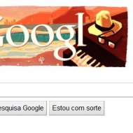 Google Homenageia Aniversário de Tom Jobim com Doodle Especial