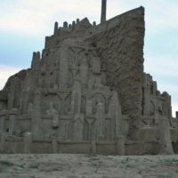 Em Areia, Artista Reproduz 'Minas Tirith' da Trilogia Senhor do Anéis