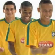 Comercial da Seara com Robinho, Ganso e Neymar
