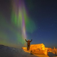 O Mundo de Cores da Aurora Boreal do Alasca