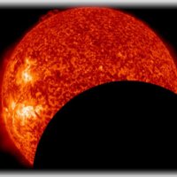 Eclipse Solar que Não Pôde Ser Visto da Terra