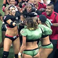 Veja a Treta Nesse Jogo de Futebol Americano Feminino