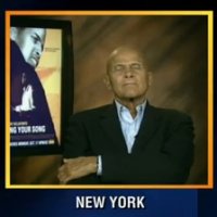 Ator Harry Belafonte Tira Soneca Ao Vivo na TV