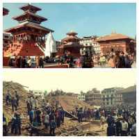 Nepal Antes e Depois do Terremoto