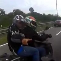 Motociclista Escapou Por Pouco de Ser Assaltado em São Paulo