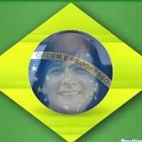Coloque Sua Foto na Bandeira do Brasil
