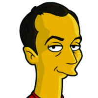 Personagens de Big Bang Theory Desenhados no Estilo dos Simpsons