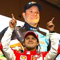 Fãs da Ferrari Elegem Barrichello Para o Lugar de Massa