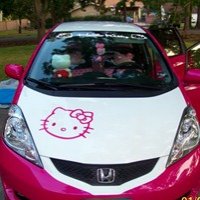 O Carro da Hello Kitty