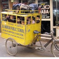 Os Impressionantes Ônibus Escolares da Índia
