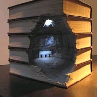 Incríveis Esculturas em Livros