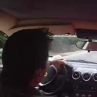 Homem Quase DestrÃ³i Ferrari F430 Durante Test Drive